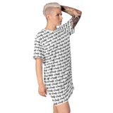 zDaddy Motif T-shirt Dress