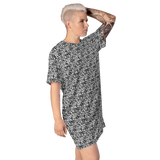 razel™ Face QR Code Motif T-shirt Dress