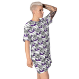 Purp Gang Double Cup Motif T-shirt Dress