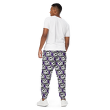 razel™ Gang Drip Face Motif Unisex Track Pants