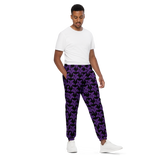 Purp Gang Rock Star Motif Unisex Track Pants