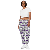 Purp Gang Double Cup Motif Unisex Track Pants