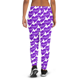 razel™ Purple Hearted Motif Women's Joggers