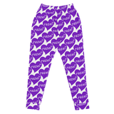 razel™ Purple Hearted Motif Women's Joggers