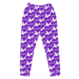 razel™ Purple Hearted Motif Women's Joggers