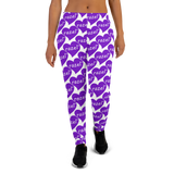 razel™ Purple Hearted Motif Women's Joggers