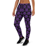 Purp Gang Rock Star Motif Women's Joggers