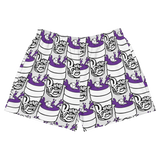 Purp Gang Double Cup Motif Women’s Shorts