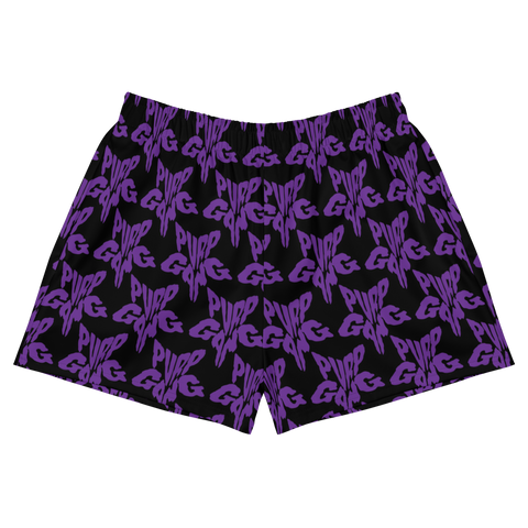 Purp Gang Rock Star Motif Women’s Shorts