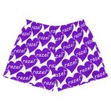 razel™ Purple Hearted Motif Women’s Shorts