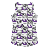 Purp Gang Double Cup Motif Women's Tank Top