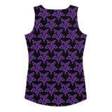 Purp Gang Rock Star Motif Women's Tank Top