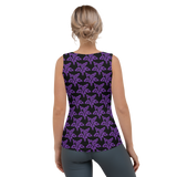 Purp Gang Rock Star Motif Women's Tank Top