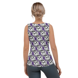 razel™ Gang Drip Face Motif Tank Top