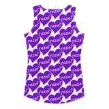 razel™ Purpled Hearted Motif Women's Tank Top