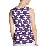 Purp Gang Rock Star Motif Women's Tank Top