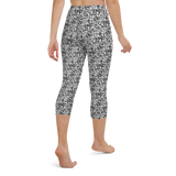 razel™ Face QR Code Motif Yoga Capris