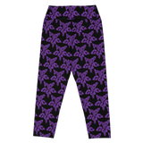 Purp Gang Rock Star Motif Yoga Capris