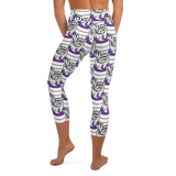 Purp Gang Double Cup Motif Yoga Capris