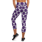 Purp Gang Rock Star Motif Yoga Capris