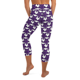 Purp Gang Rock Star Motif Yoga Capris