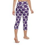 Purp Gang Rock Star Motif Yoga Capris