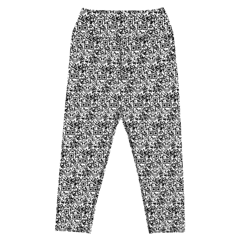 razel™ Face QR Code Motif Yoga Capris