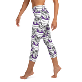 Purp Gang Double Cup Motif Yoga Capris