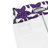 Purp Gang Rock Star Motif Yoga Capris