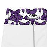 Purp Gang Rock Star Motif Yoga Capris