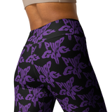 Purp Gang Rock Star Motif Leggings