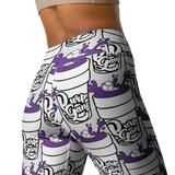 Purp Gang Double Cup Motif Leggings