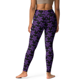 Purp Gang Rock Star Motif Leggings