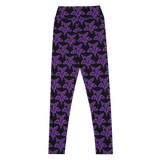 Purp Gang Rock Star Motif Leggings