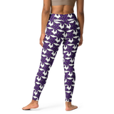 Purp Gang Rock Star Motif Leggings