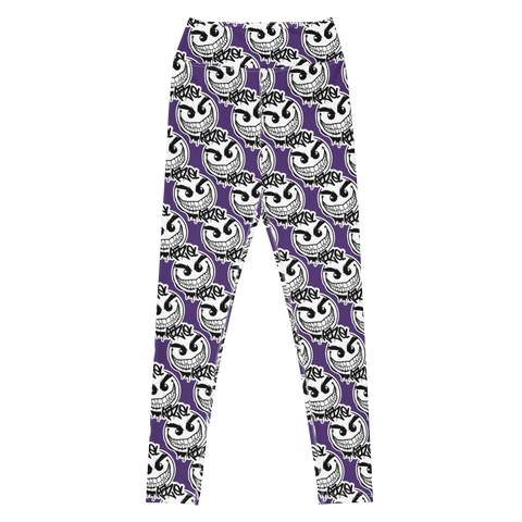 razel™ Gang Drip Face Motif Leggings