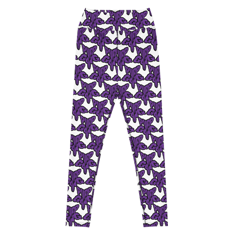 Purp Gang Rock Star Motif Leggings