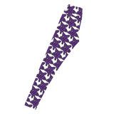 Purp Gang Rock Star Motif Leggings