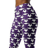 Purp Gang Rock Star Motif Leggings