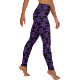 Purp Gang Rock Star Motif Leggings