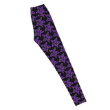 Purp Gang Rock Star Motif Leggings