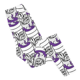 Purp Gang Double Cup Motif Leggings