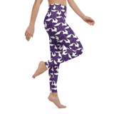 Purp Gang Rock Star Motif Leggings