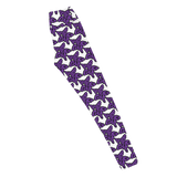 Purp Gang Rock Star Motif Leggings