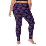 Purp Gang Rock Star Motif Leggings