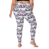 Purp Gang Double Cup Motif Leggings