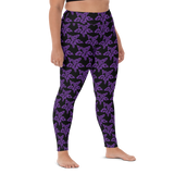 Purp Gang Rock Star Motif Leggings