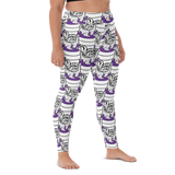 Purp Gang Double Cup Motif Leggings