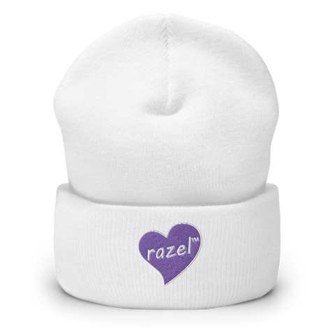 razel™ Purple Hearted Beanie