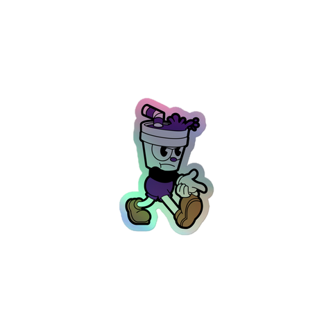 Dubb Cup Holographic Sticker